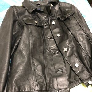 Leather Jacket by GAP